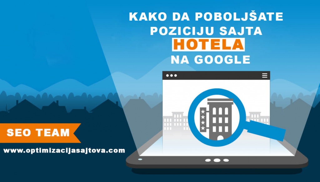 optimizacija sajta za hotel srbija beograd